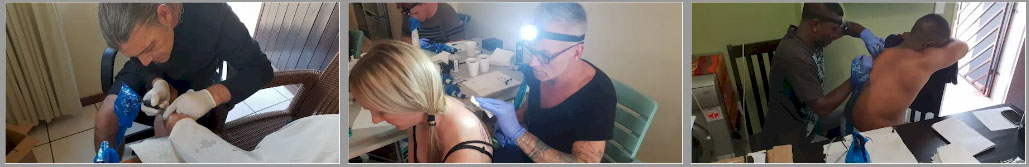 Online tattoo removal training for practitioners in Gagankeri, India